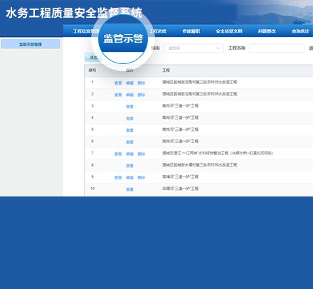 水務(wù)工程质量安全监督系统插图4